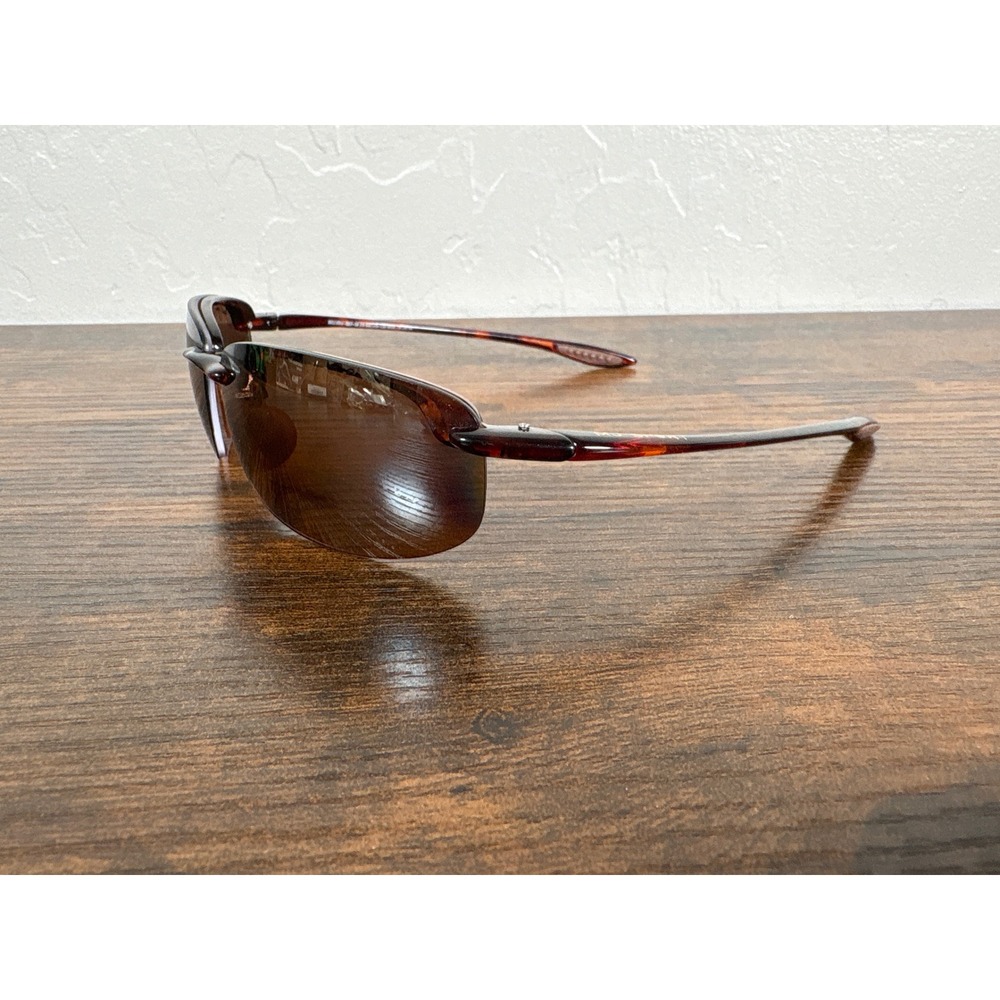Maui Jim Sport H-807-10 20 Tortoise Rimless Sunglasses Frames Only Japan - Picture 4 of 6